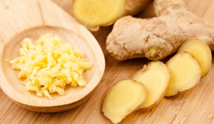 gingembre pour le traitement de la prostatite